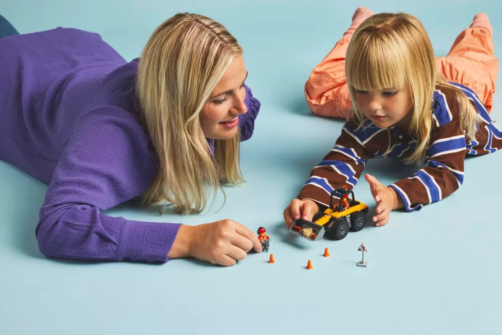 LEGO City 60450 Žltý stavebný lopatový nakladač