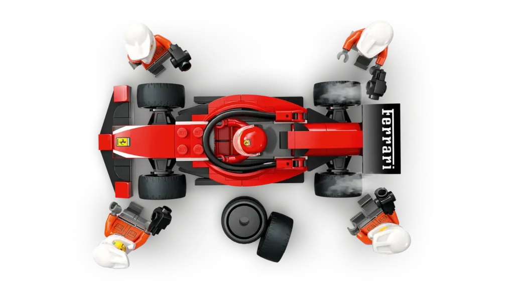 LEGO City 60443 Zastávka v F1 a Pit Crew s autom Ferrari