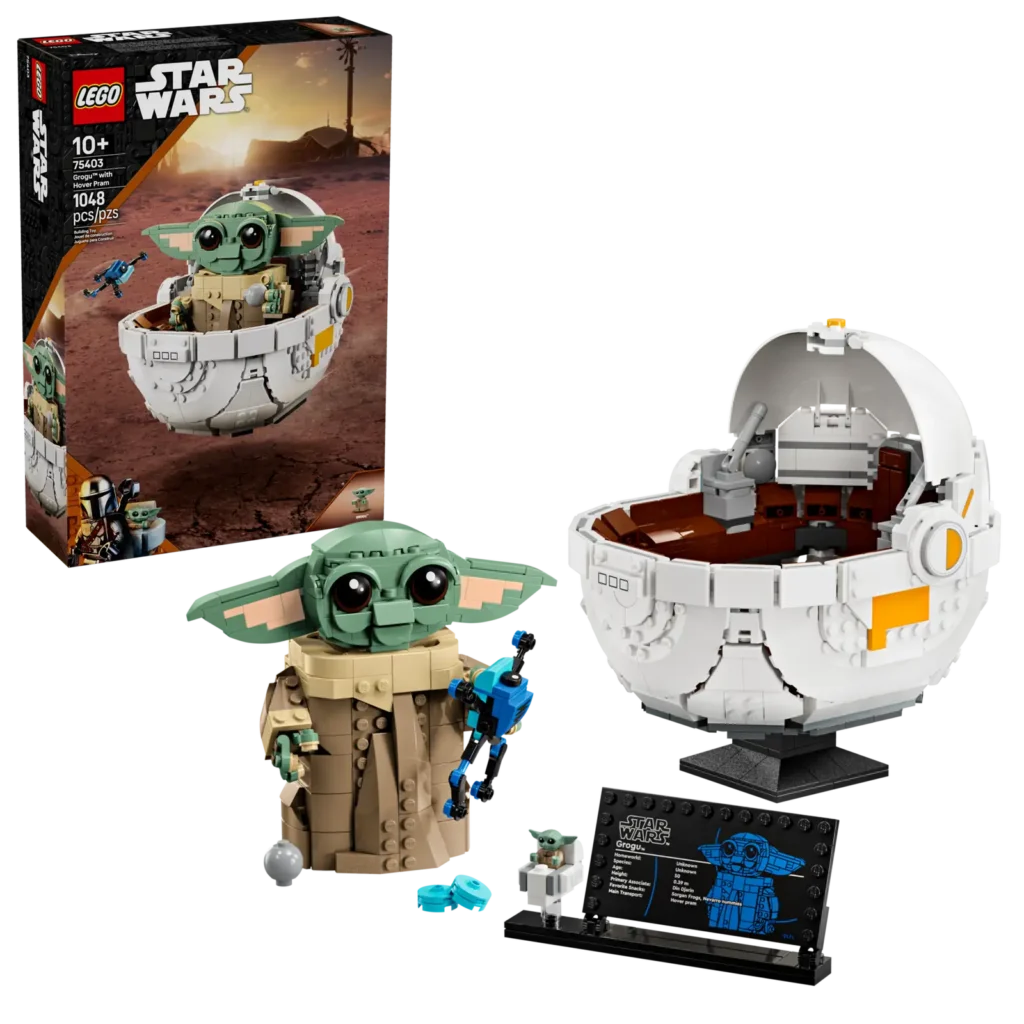 LEGO Star Wars 75403 Grogu vo vznášajúcom sa kočíku