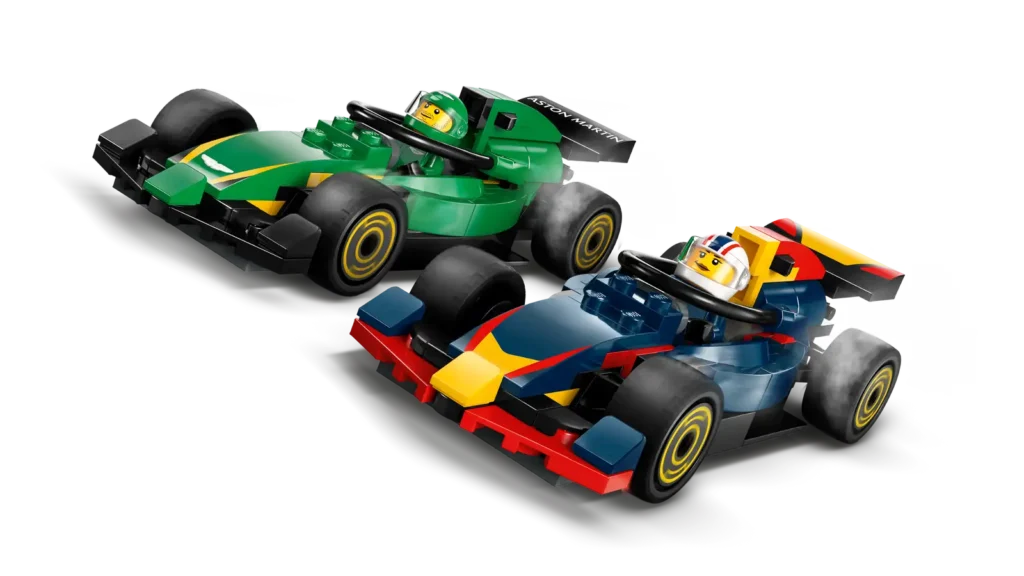 LEGO City 60445 Kamión F1 s autami RB20 a AMR24 F1