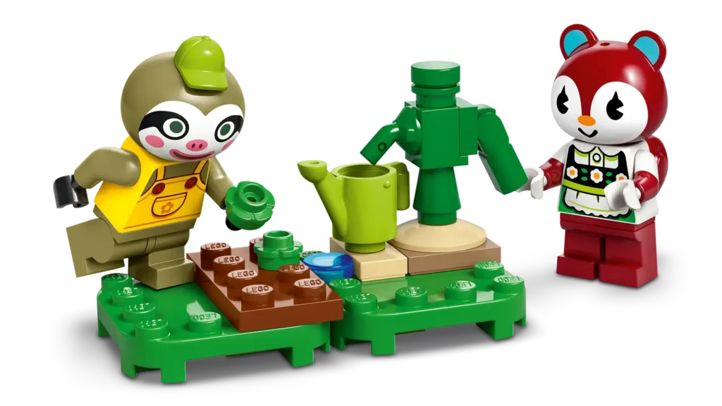 LEGO Animal Crossing 77054 Leif, karavan a záhradkársky obchod