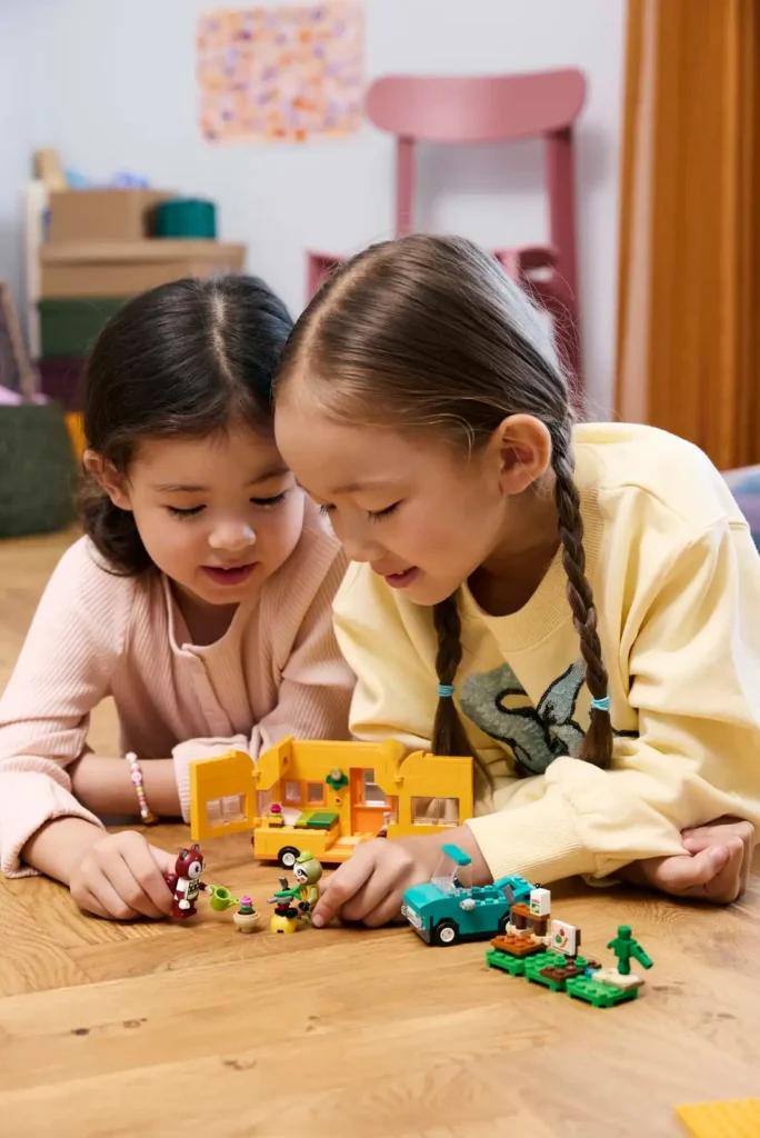 LEGO Animal Crossing 77054 Leif, karavan a záhradkársky obchod