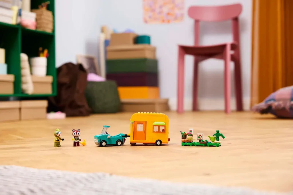 LEGO Animal Crossing 77054 Leif, karavan a záhradkársky obchod