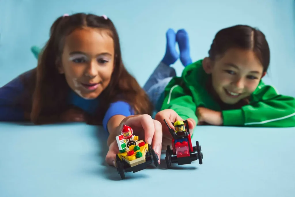 LEGO City 60458 Pretekársky balíček: Rozvoz pizzy vs. hasičské auto