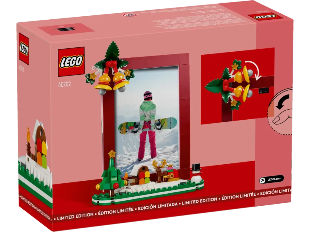 LEGO 40702 Vianočný rámček na fotografiu