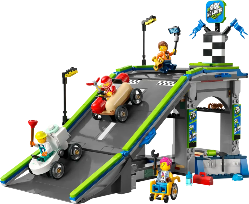LEGO City 60460 Tvoje pravidlá: Pretekárska dráha s rampami
