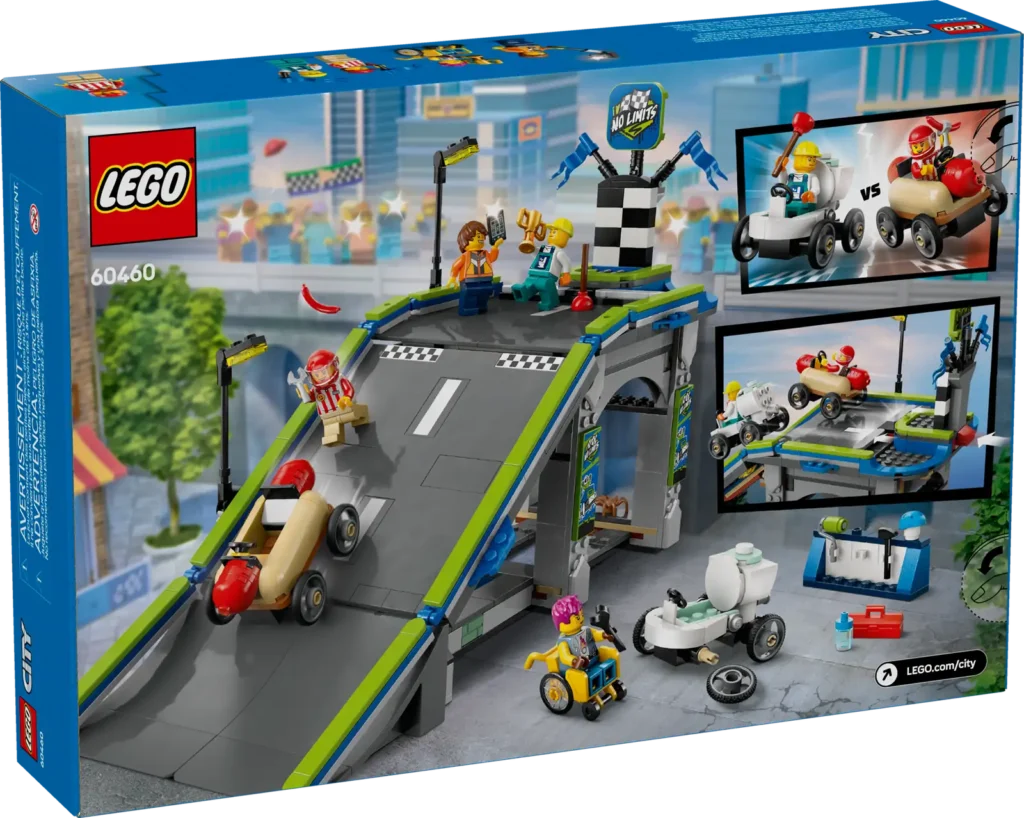 LEGO City 60460 Tvoje pravidlá: Pretekárska dráha s rampami