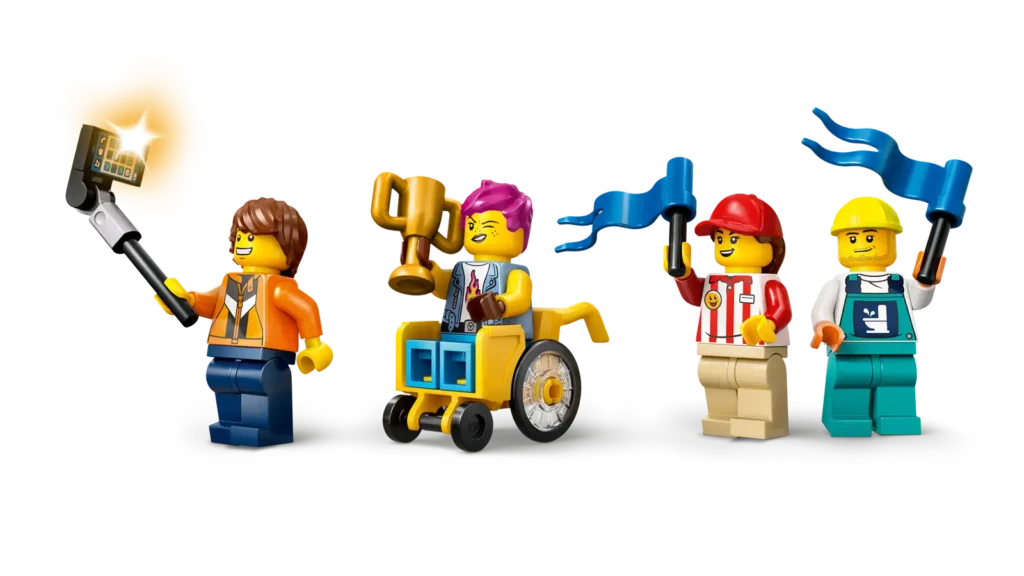 LEGO City 60460 Tvoje pravidlá: Pretekárska dráha s rampami