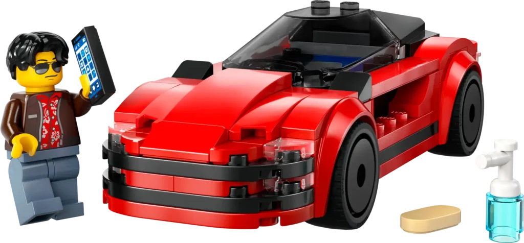 LEGO City 60448 Červený športiak