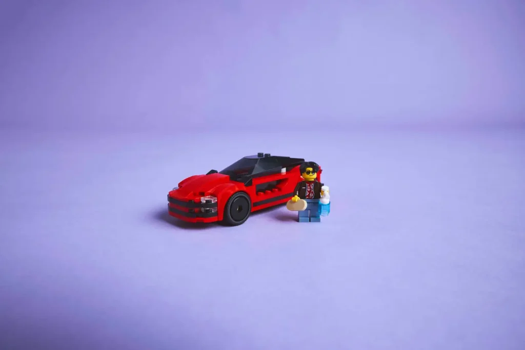 LEGO City 60448 Červený športiak