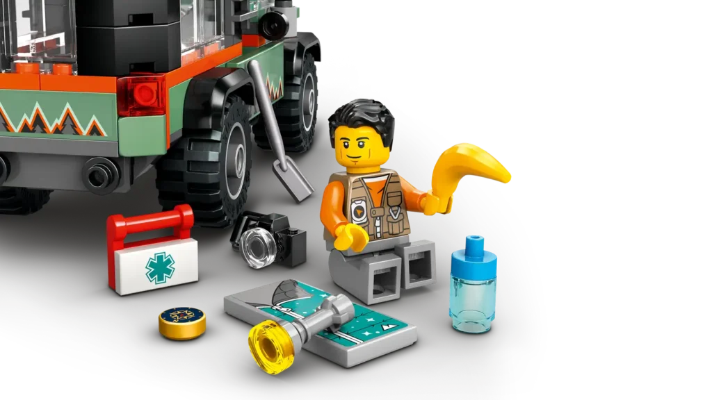 LEGO City 60447 Terénne horské nákladné auto 4x4