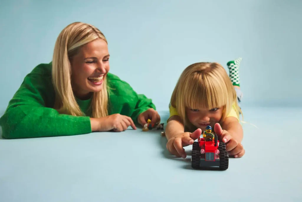 LEGO City 60461 Červený traktor s prívesom a ovcami