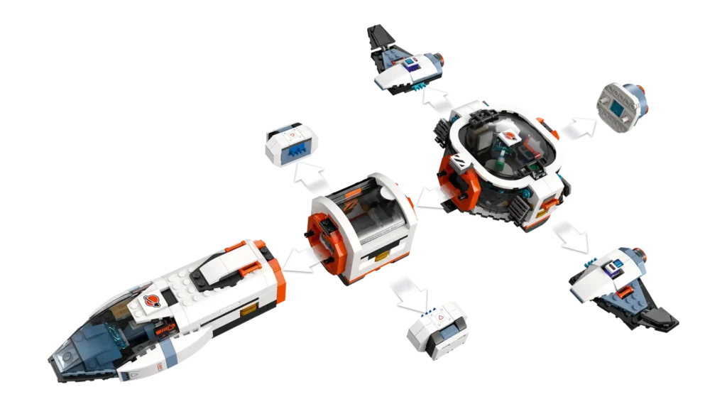 LEGO City 60446 Modulárna galaktická vesmírna loď