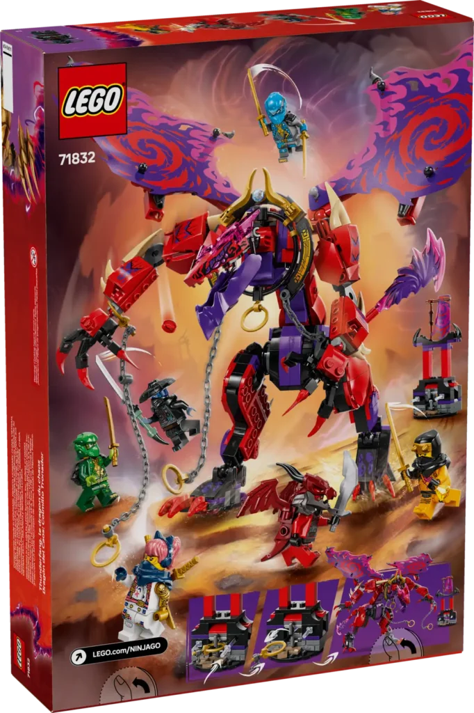 LEGO® Ninjago 71832 Drak chaosu Thunderfang