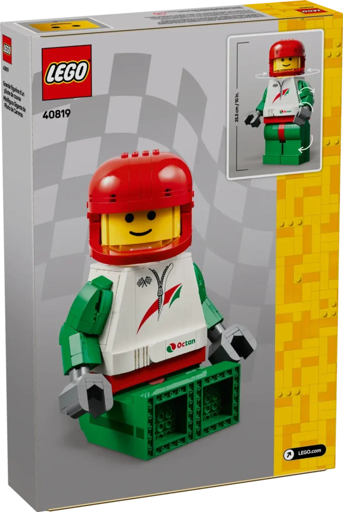 LEGO 40819 Zväčšená minifigúrka pretekára