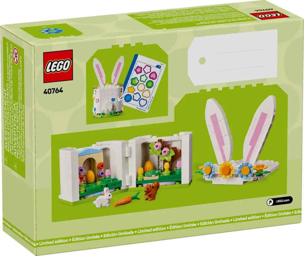LEGO 40764 Veľkonočné prekvapenie so zajačikom
