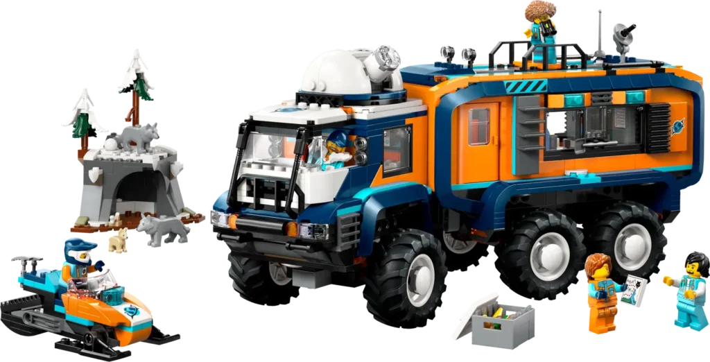 LEGO City 60471 Nákladné auto s laboratóriom pre prieskumníkov Arktídy