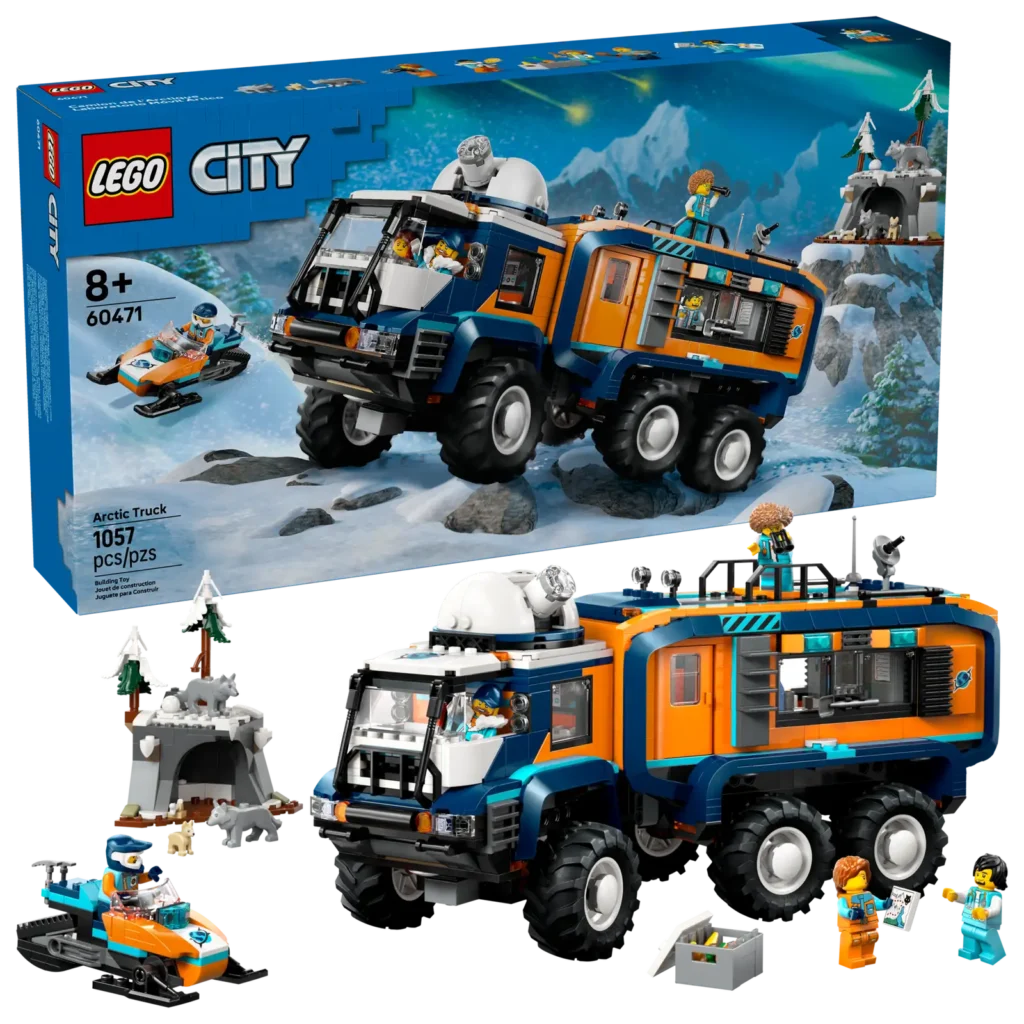 LEGO City 60471 Nákladné auto s laboratóriom pre prieskumníkov Arktídy