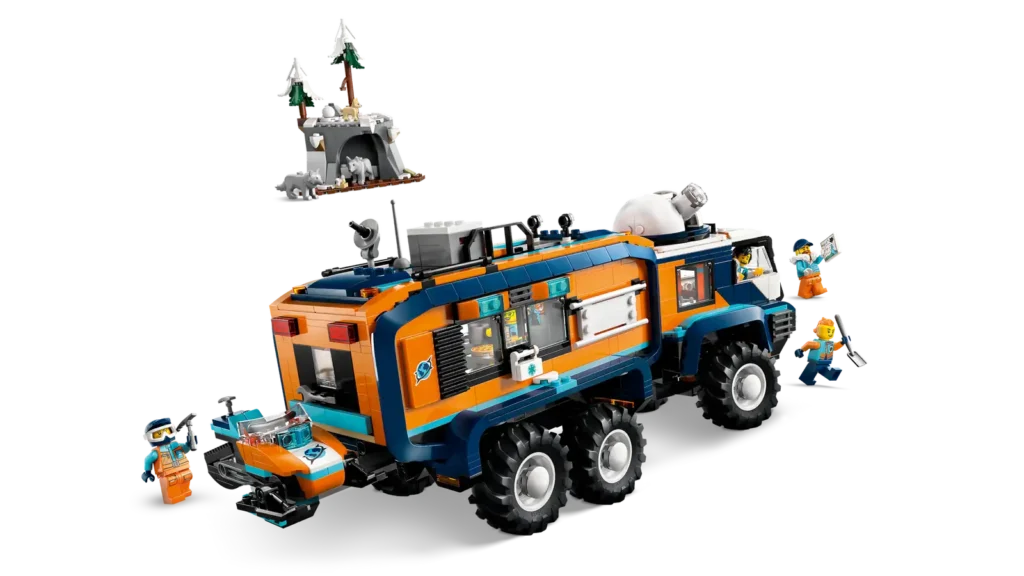 LEGO City 60471 Nákladné auto s laboratóriom pre prieskumníkov Arktídy