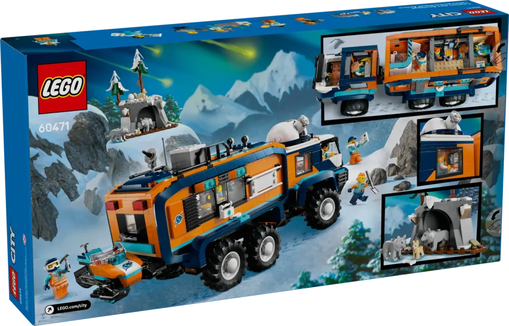 LEGO City 60471 Nákladné auto s laboratóriom pre prieskumníkov Arktídy