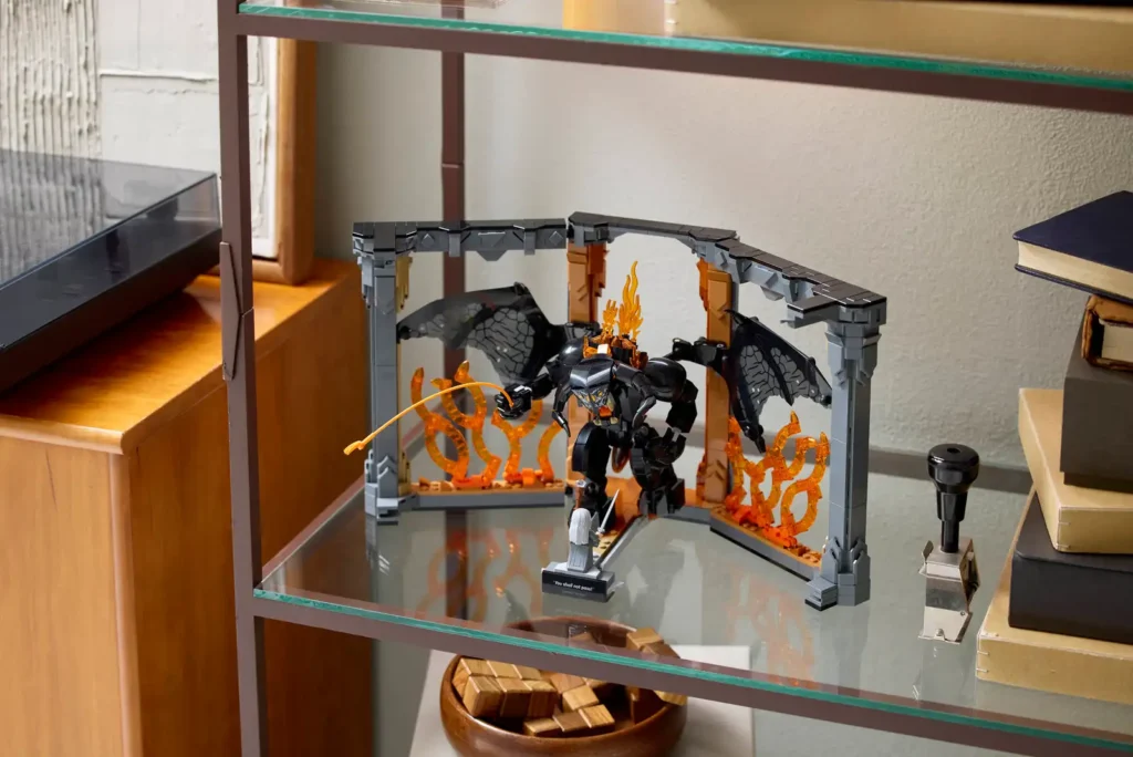 LEGO Icons 10367 Knižná zarážka: Pán prsteňov - Balrog