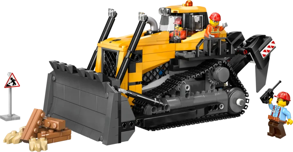 LEGO City 60466 Žltý buldozér