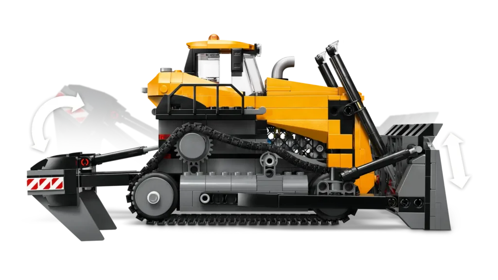 LEGO City 60466 Žltý buldozér