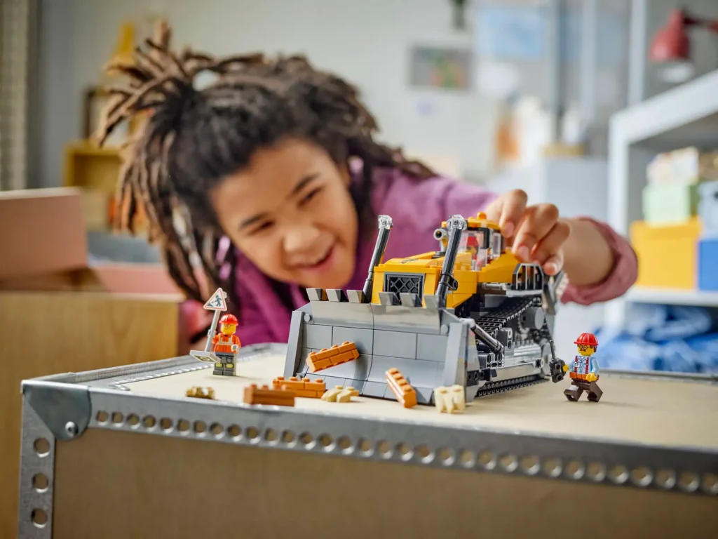 LEGO City 60466 Žltý buldozér