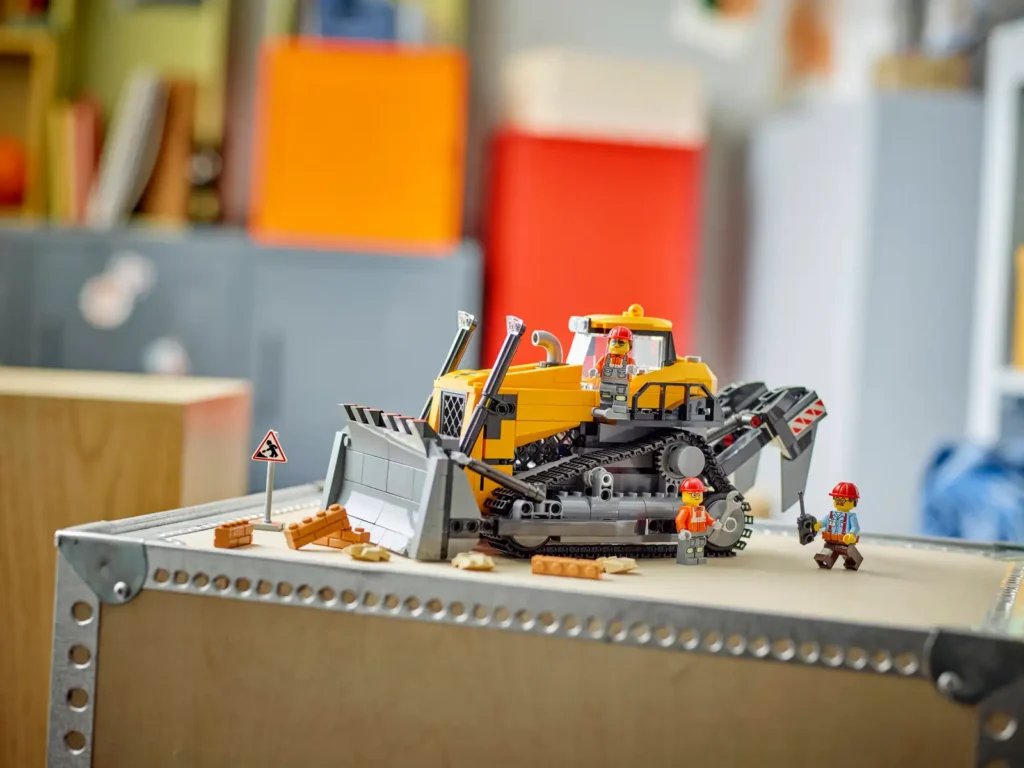 LEGO City 60466 Žltý buldozér