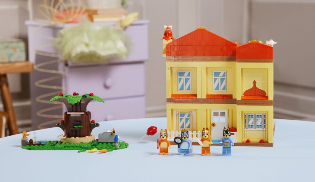 LEGO Bluey 11203 Bluey a jej rodinný dom