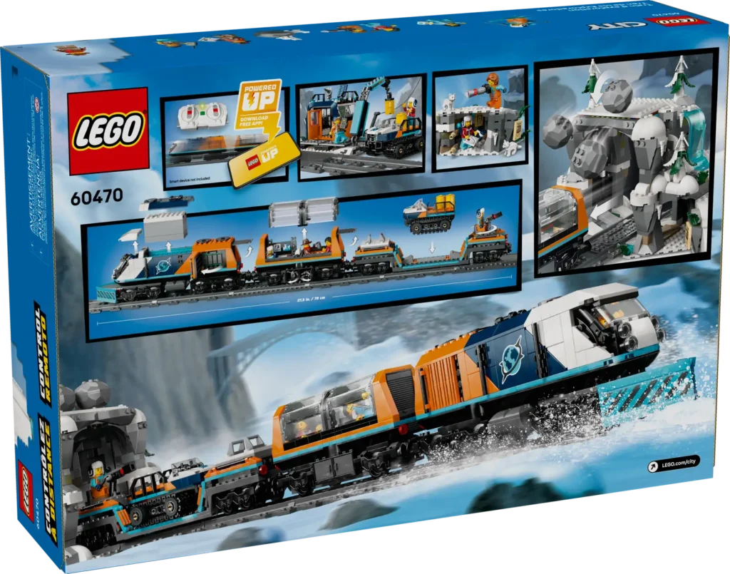 LEGO City 60470 Polárny expres pre prieskumníkov Arktídy