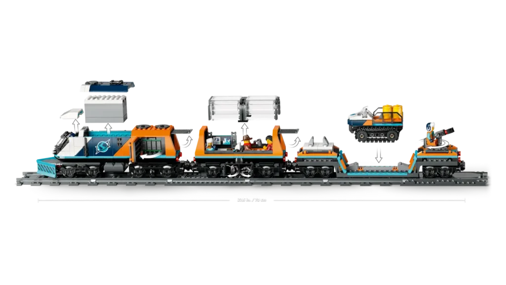 LEGO City 60470 Polárny expres pre prieskumníkov Arktídy