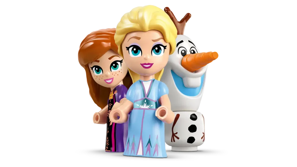 LEGO® Disney 43278 Miniatúrny hrad Arendelle a Elsa a jej ľadový palác