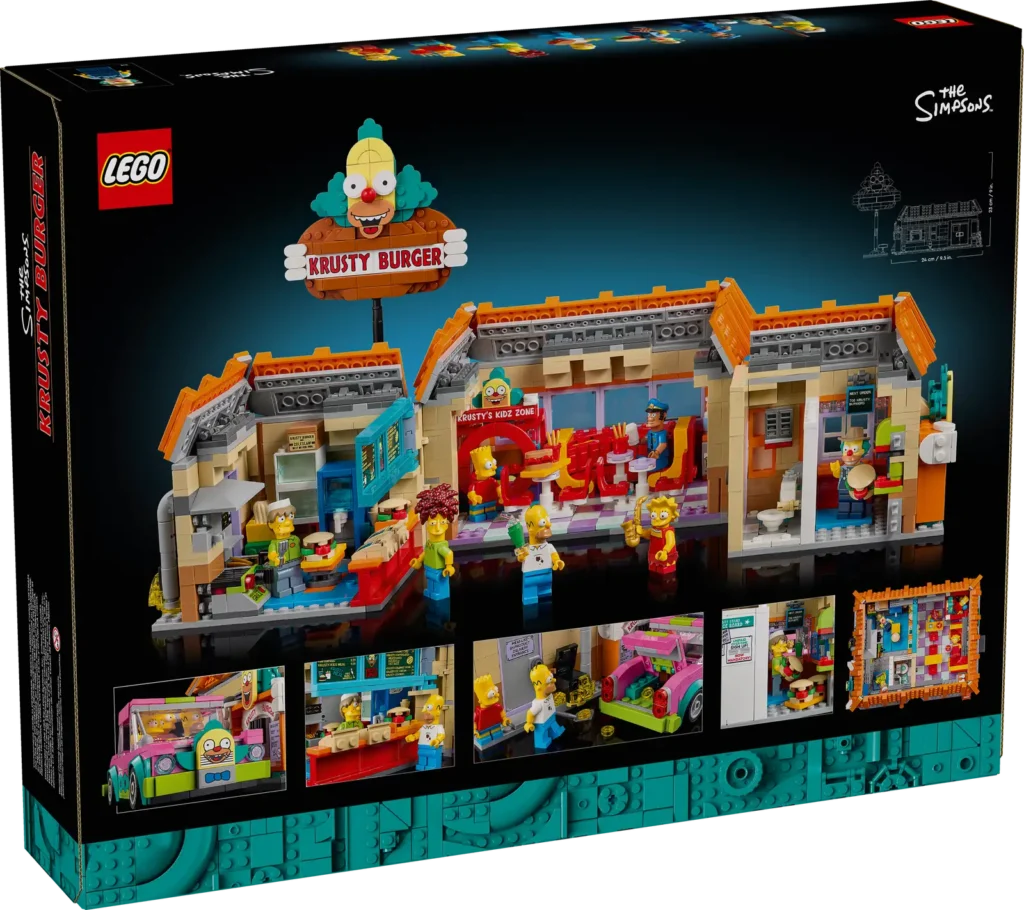 LEGO Icons 10352 The Simpsons: Krusty Burger