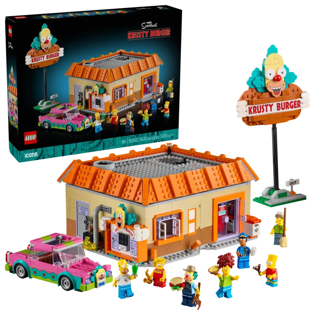 LEGO Icons 10352 The Simpsons: Krusty Burger