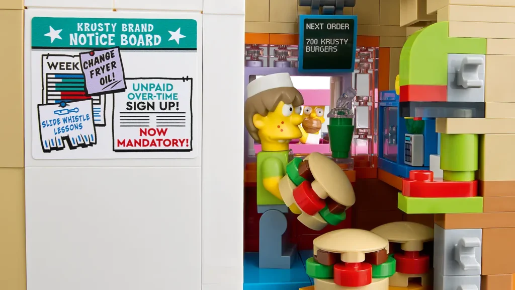 LEGO Icons 10352 The Simpsons: Krusty Burger