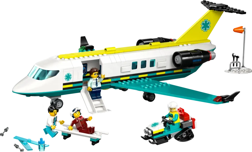 LEGO City 60465 Lietadlo záchranárskej služby