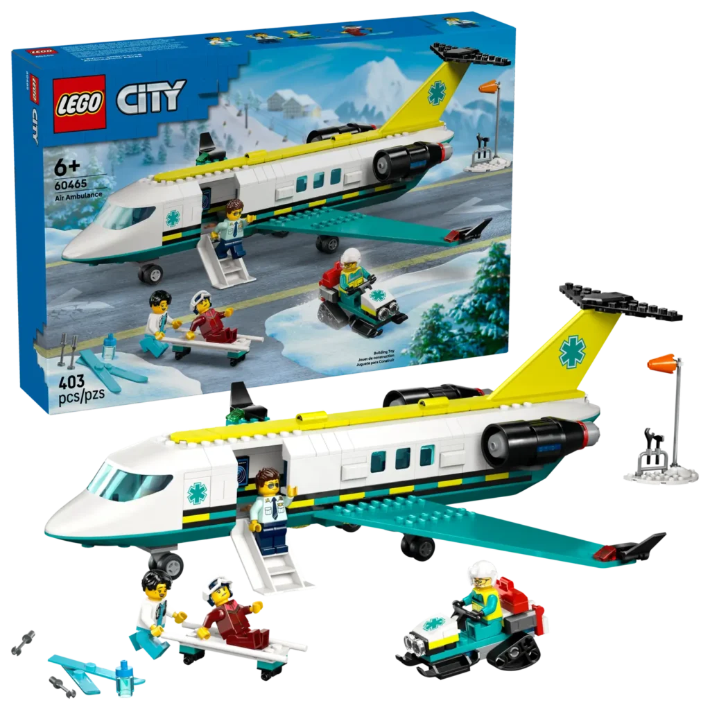 LEGO City 60465 Lietadlo záchranárskej služby