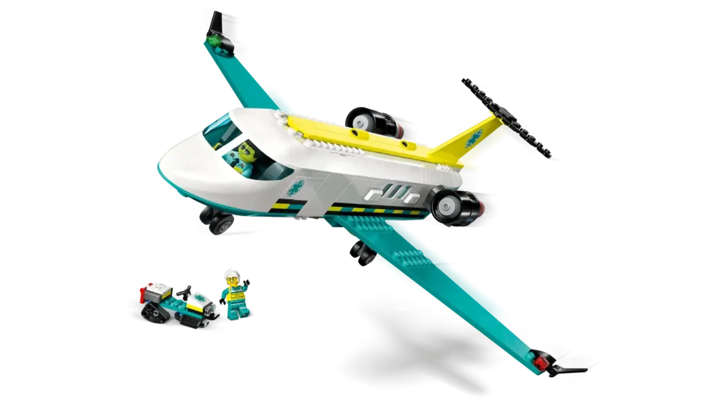 LEGO City 60465 Lietadlo záchranárskej služby