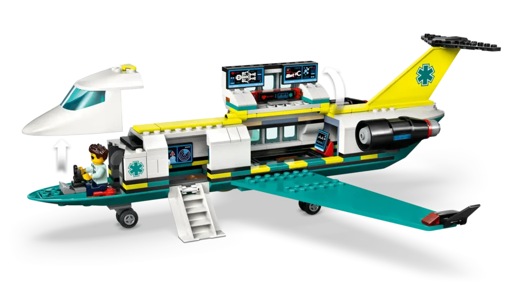 LEGO City 60465 Lietadlo záchranárskej služby