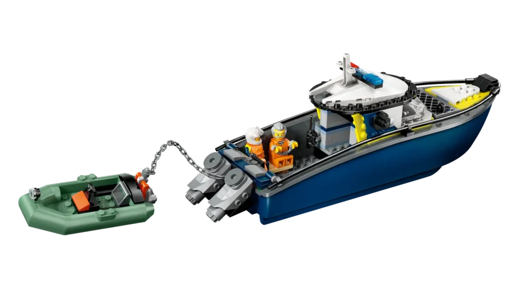 LEGO City 60456 Naháňačka v policajnej lodi