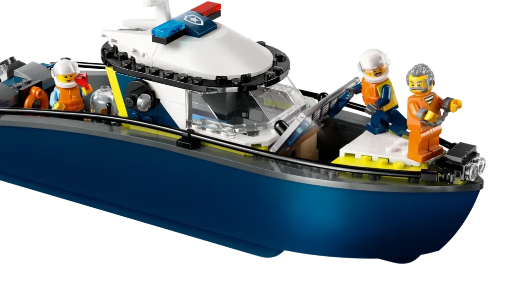 LEGO City 60456 Naháňačka v policajnej lodi