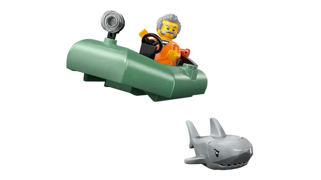 LEGO City 60456 Naháňačka v policajnej lodi
