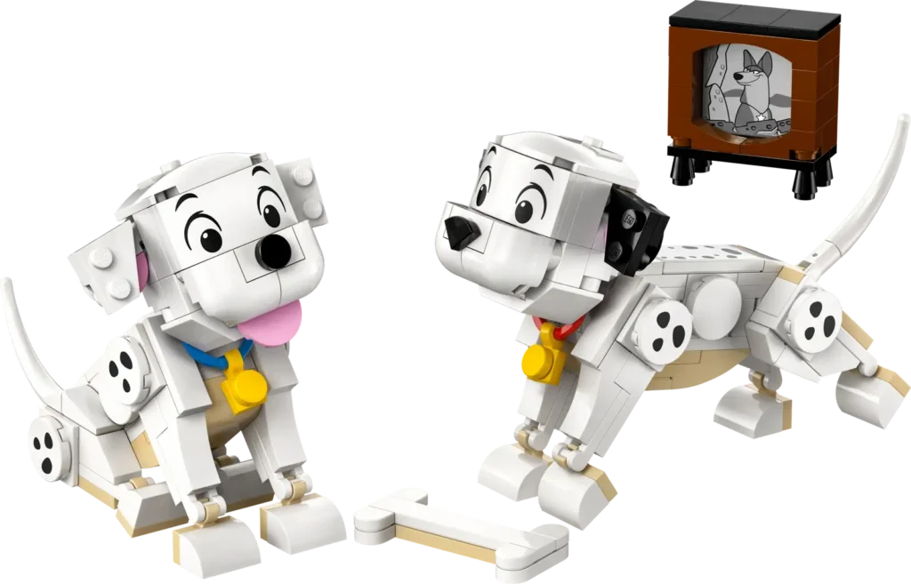 LEGO® Disney 43271 Šteniatka Lucky a Penny z filmu 101 dalmatíncov