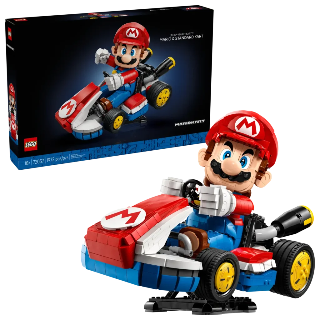 LEGO® Super Mario 72037 Mario Kart: Mario a Standard Kart