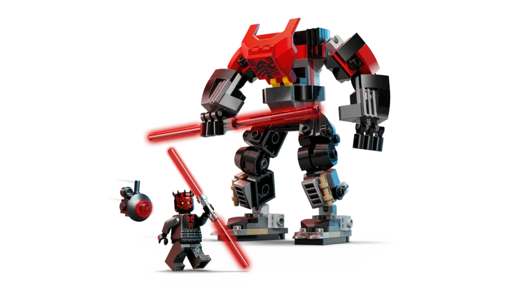 LEGO Star Wars 75411 Darth Maul a jeho robotický oblek