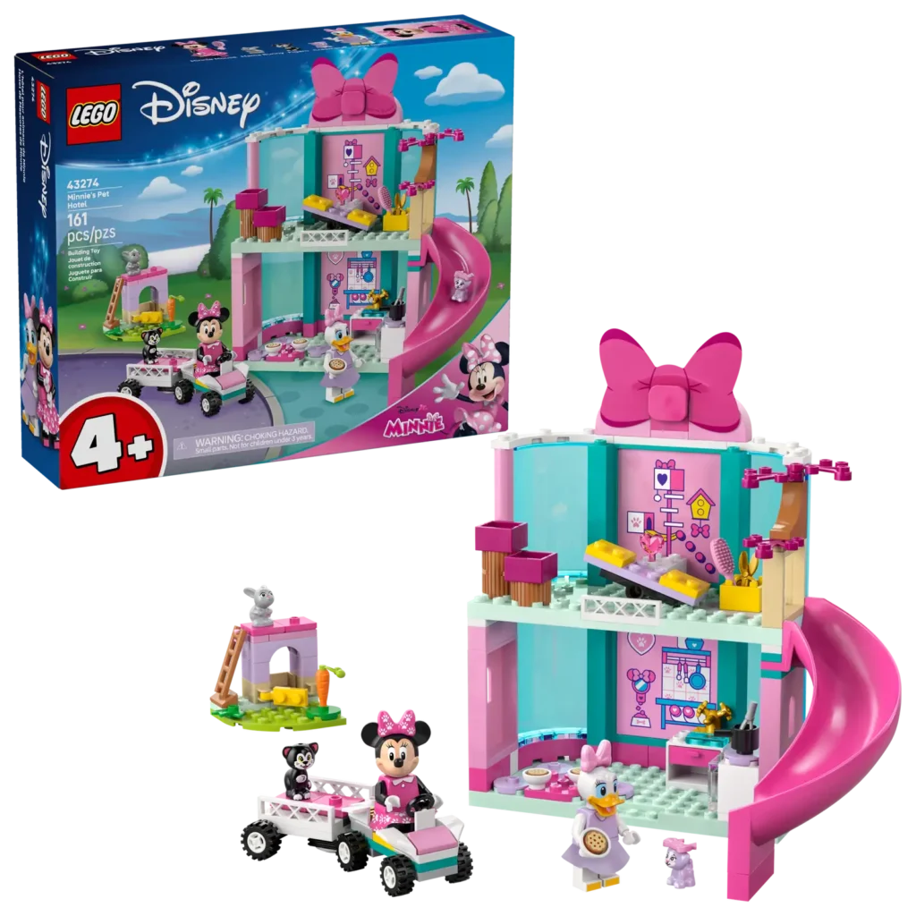 LEGO® Disney 43274 Minnie a hotel pre domácich miláčikov