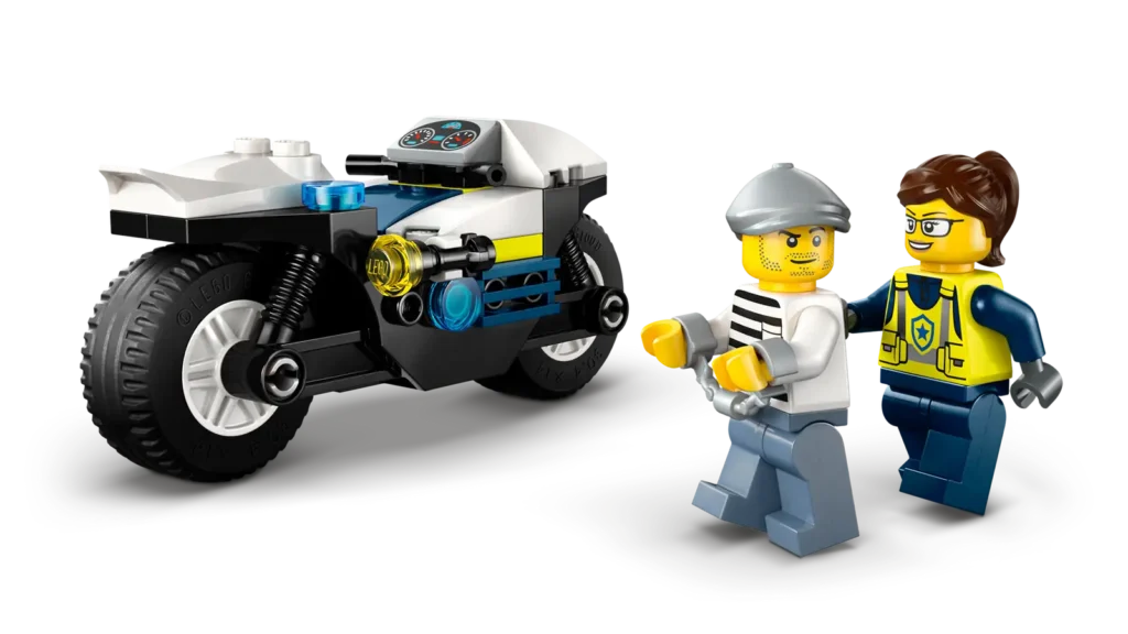 LEGO City 60455 Naháňačka na policajnej motorke