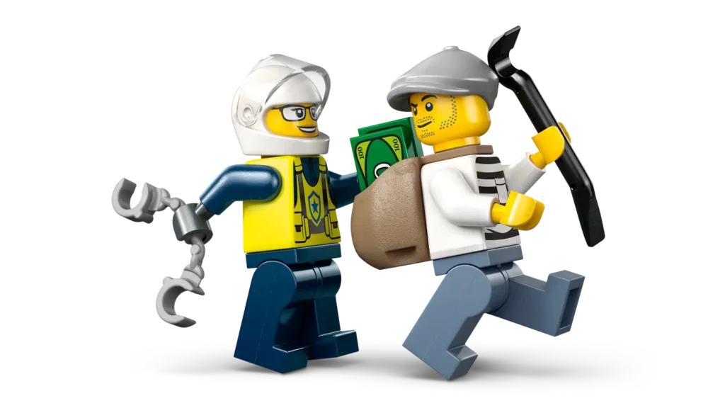 LEGO City 60455 Naháňačka na policajnej motorke