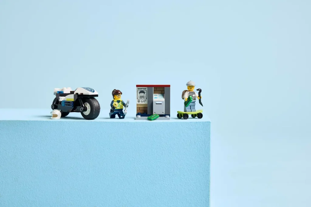 LEGO City 60455 Naháňačka na policajnej motorke